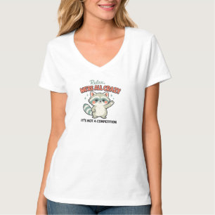 T-shirt Détendez-vous, nous sommes tous des ratons laveurs