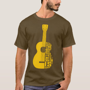 T-shirt Détendez-Vous Sur Le Lecteur De Guitare.