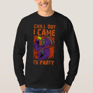 T-shirt Détends-toi, je suis venu faire la fête Rétro Fauc