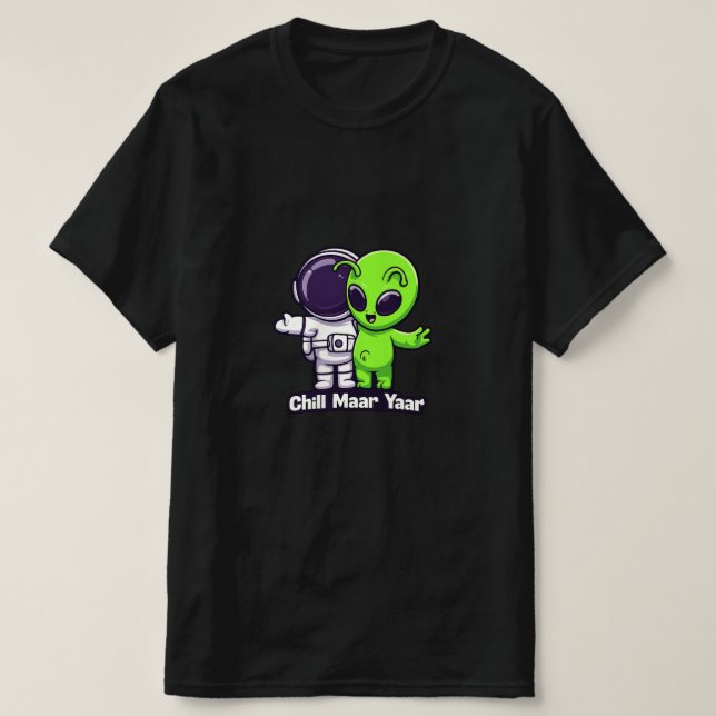 T-shirt Détends-toi, mec (Design devant)