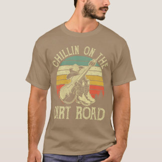 T-shirt Détente sur la route de terre Vie western Rodeo Co