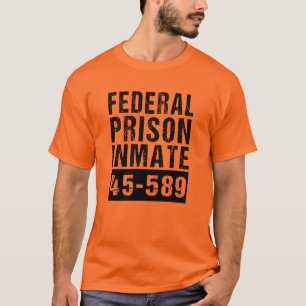 T-shirt Détenu détenu du comté Costume d'Halloween T-Sh