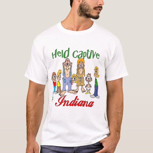 T-shirt détenu en captivité dans l'Indiana (Devant)
