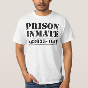 T-shirt Détenu en prison - Condamnation évincée Robe de fa