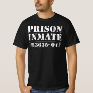 T-shirt Détenu en prison - Condamnation évincée Robe de fa