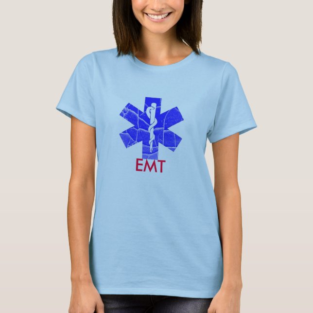 T-shirt d'étoile d'EMT (Devant)