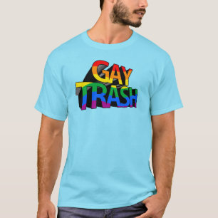 T-shirt Détritus gay