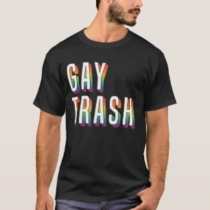 T-shirt Détritus gay