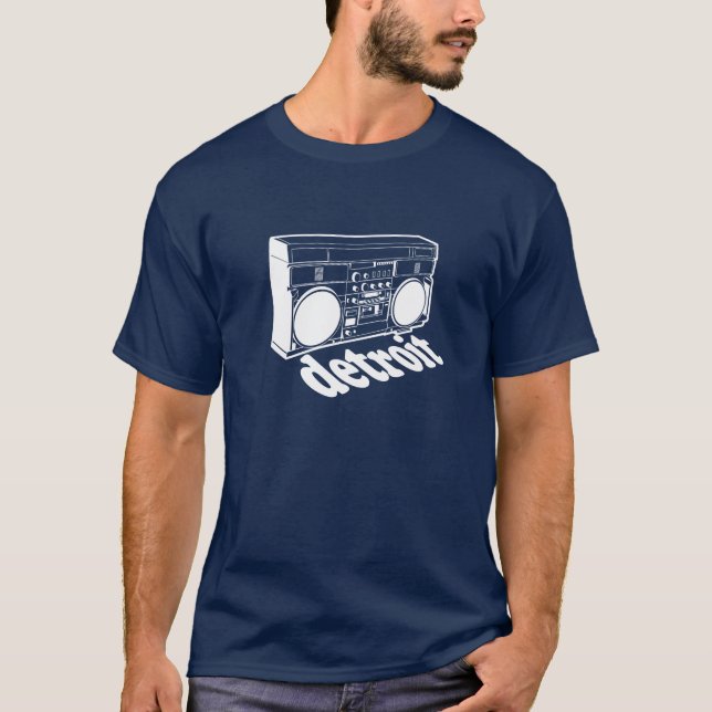 T-shirt Detroit Boombox (Devant)