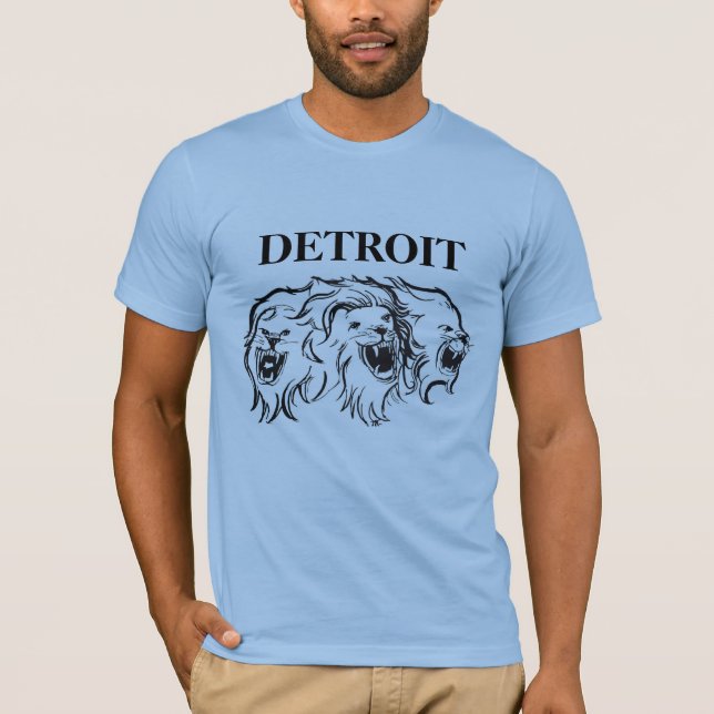 T-SHIRT DÉTROIT - LA PUISSANCE (Devant)