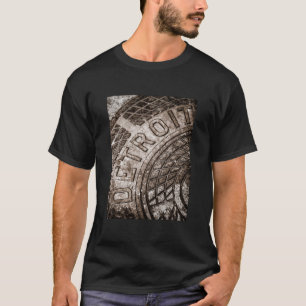 T-shirt Detroit Manhole Cover