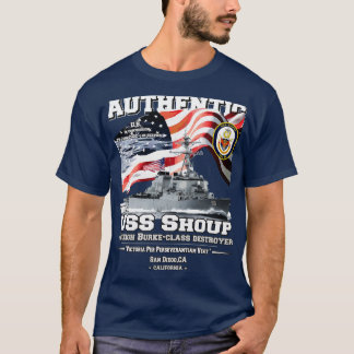 T-shirt Détroyer USS Shoup DDG86