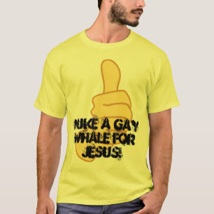 T-SHIRT DÉTRUISEZ UNE BALEINE GAIE
