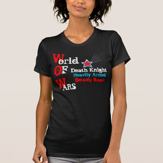 T-Shirt détruit par les femmes Mage (Devant)