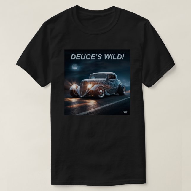 T-shirt Deuce's Wild ! (Design devant)