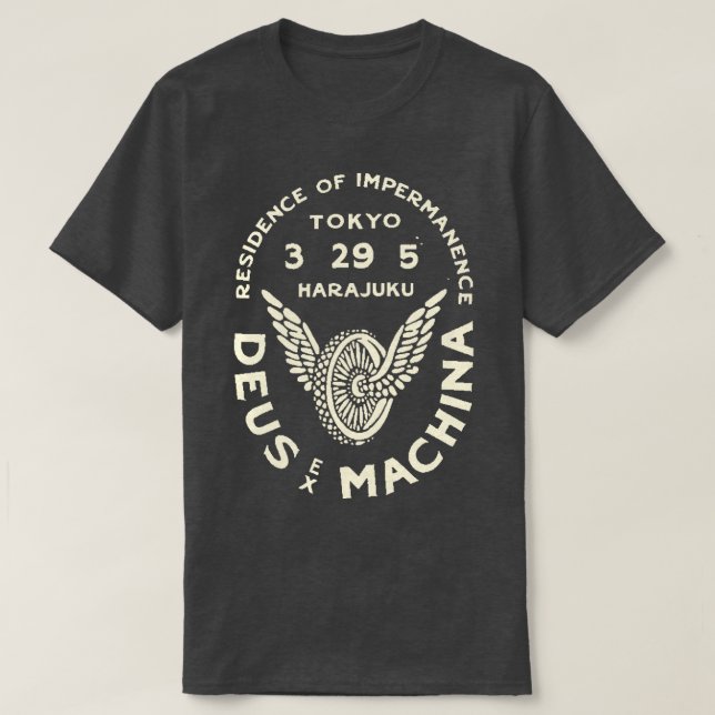 T-shirt Deus Ex Machina Tokyo (Design devant)