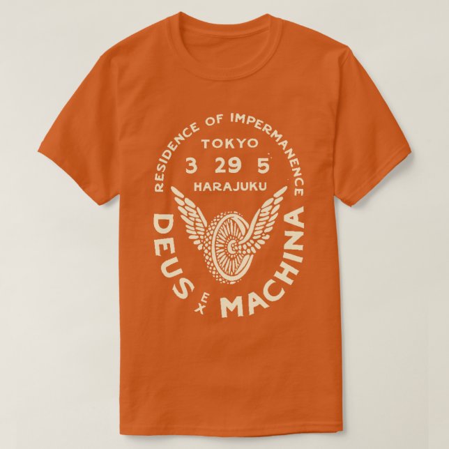 T-shirt Deus Ex Machina Tokyo (Design devant)