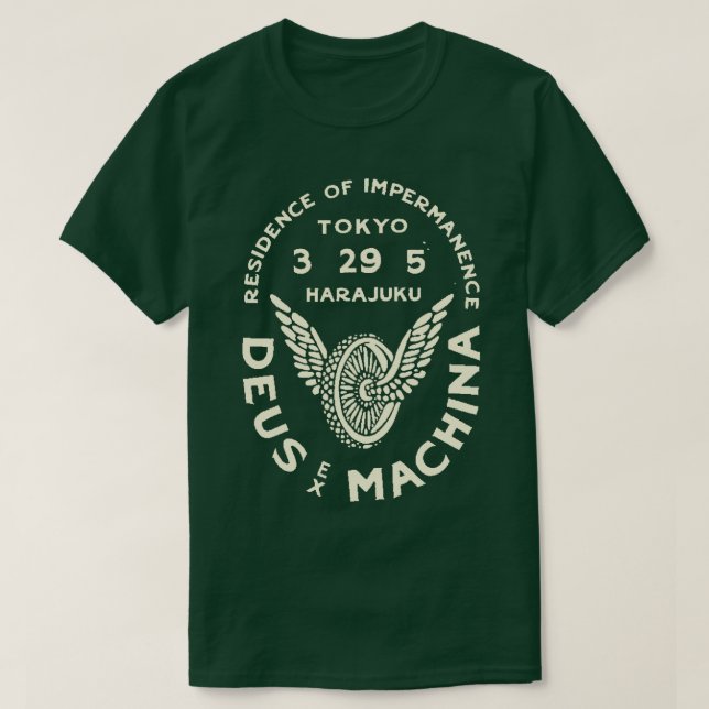 T-shirt Deus Ex Machina Tokyo (Design devant)
