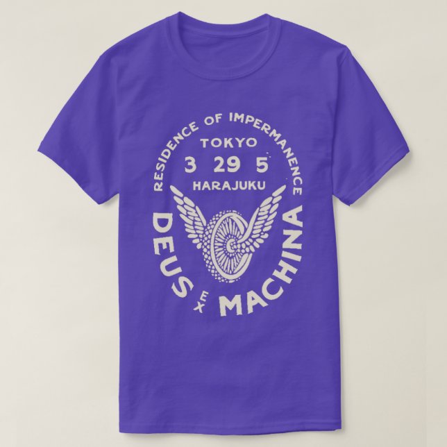 T-shirt Deus Ex Machina Tokyo (Design devant)