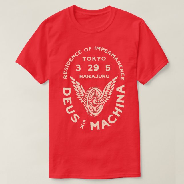 T-shirt Deus Ex Machina Tokyo (Design devant)