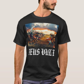 T-shirt Deus Vult - Charge des hussards ailés polonais