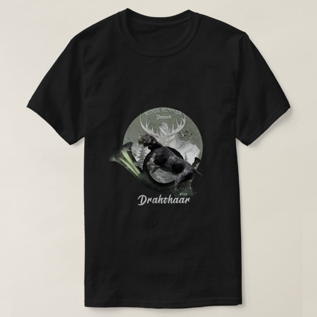 T-shirt Deutsch Drahthaar (Design devant)