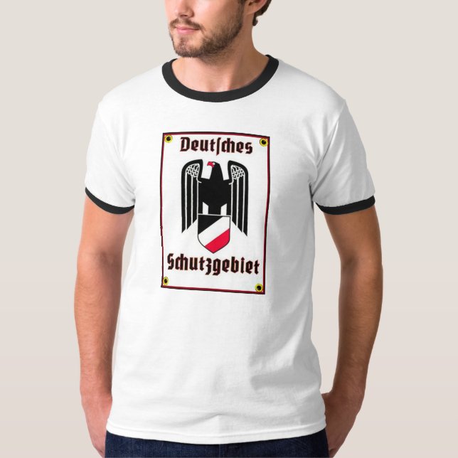 T-shirt Deutsches Schutzgebiet (Devant)