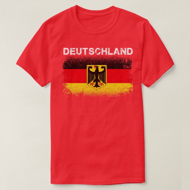T-shirt Deutschland allemand (Design devant)