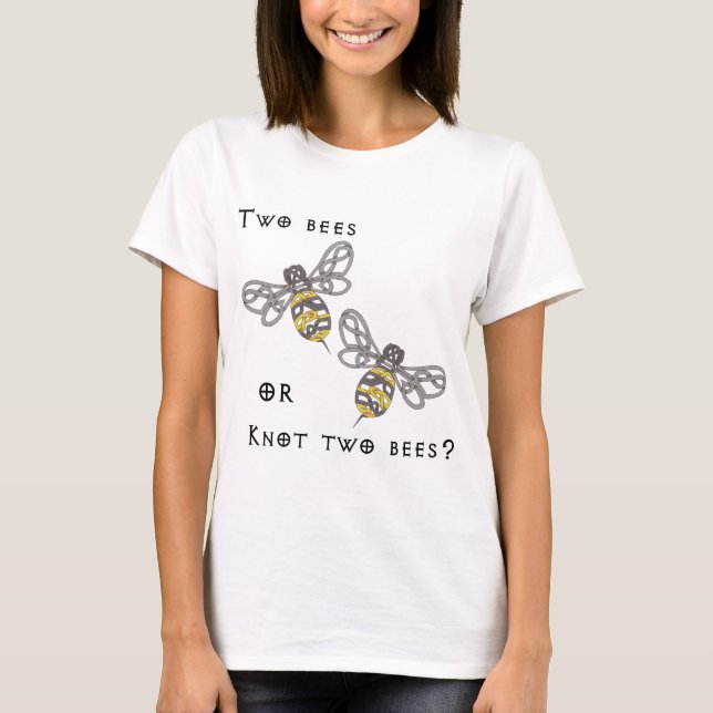 T-shirt Deux abeilles (Devant)