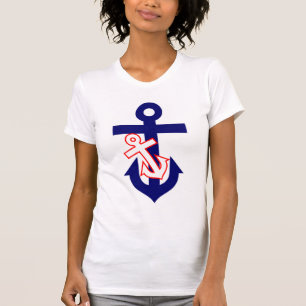 T-shirt Deux Ancres Tee féminin