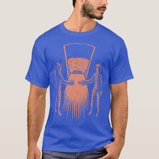 T-shirt Deux astronautes amusant Game Space Enthousiaste C