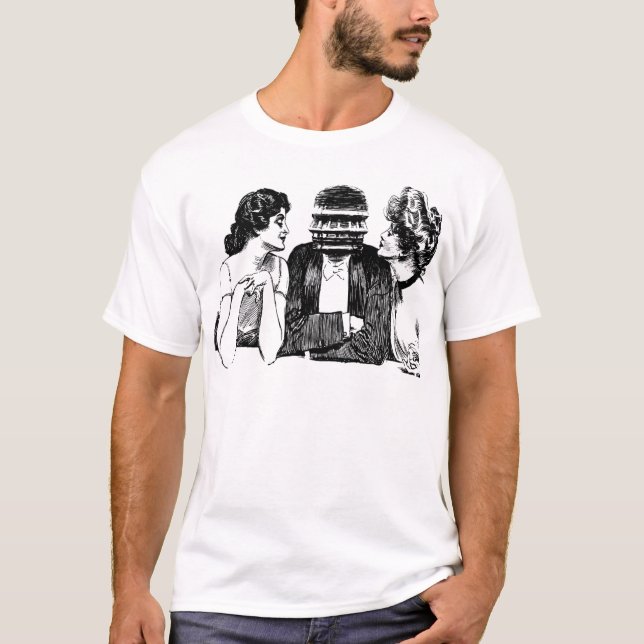 T-shirt Deux baisers (Devant)