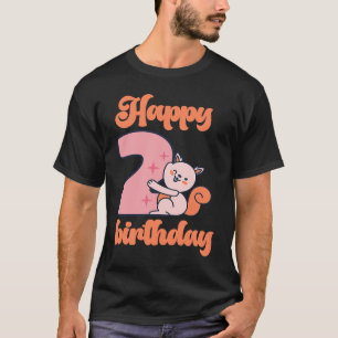 T-shirt Deux bébés Anniversaire Un lion sauvage Animaux Cé