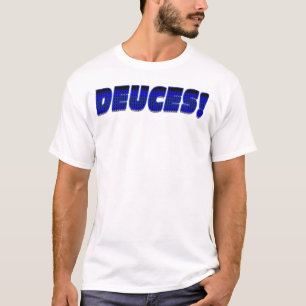 T-shirt Deux-Bleu-Noir
