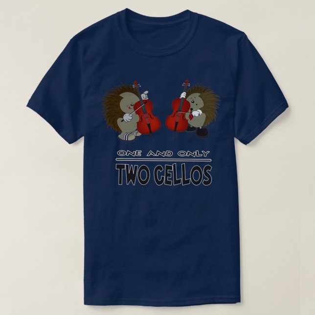 T-shirt deux cellos  (Design devant)