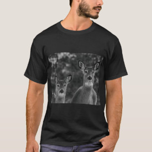 T-shirt Deux cerfs
