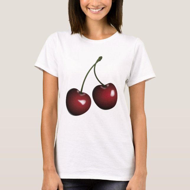 T-shirt Deux cerises (Devant)