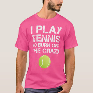 T-shirt Deux Chars De Tennis Drôle Je Joue Au Tennis Pour 