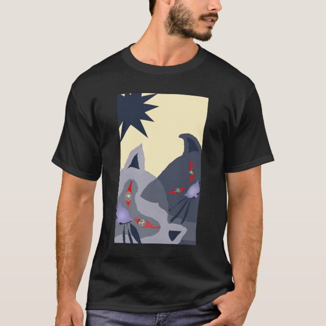 T-shirt * Deux chats deux * (Devant)