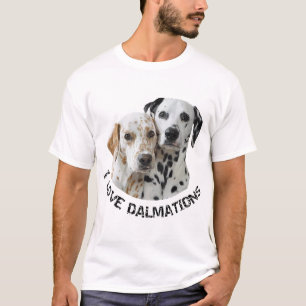 T-shirt Deux Chiens Dalmatis
