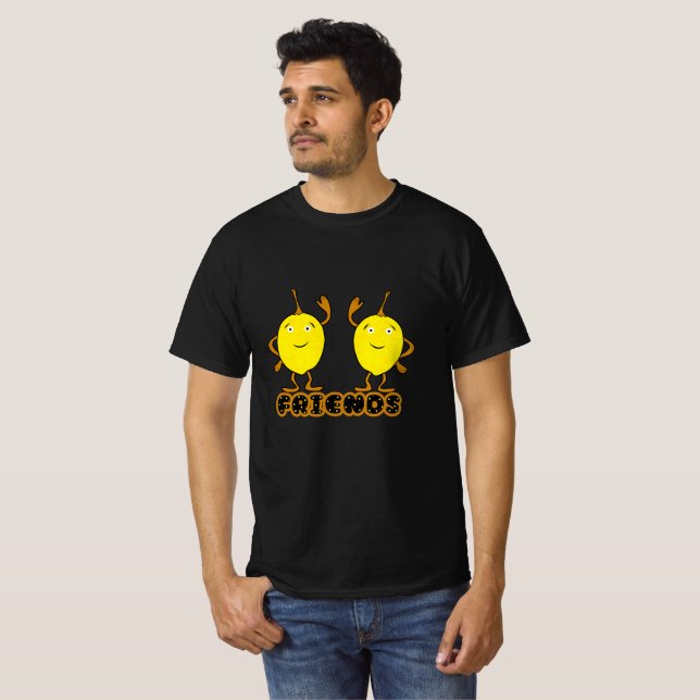T-shirt deux citrons (Devant entier)