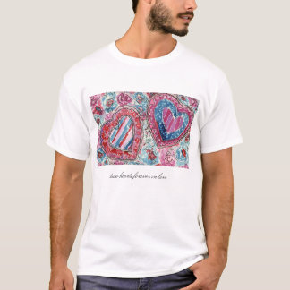 T-shirt Deux coeurs