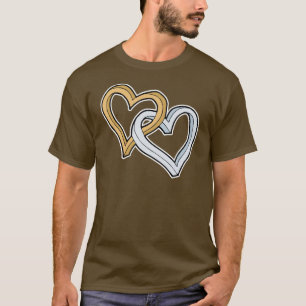 T-SHIRT DEUX COEURS INTERNES