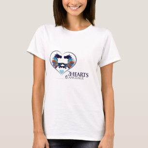 T-shirt Deux Coeurs Une Langue