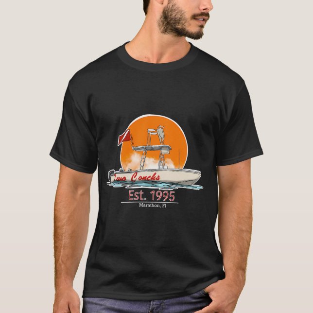 T-shirt Deux conques (Devant)