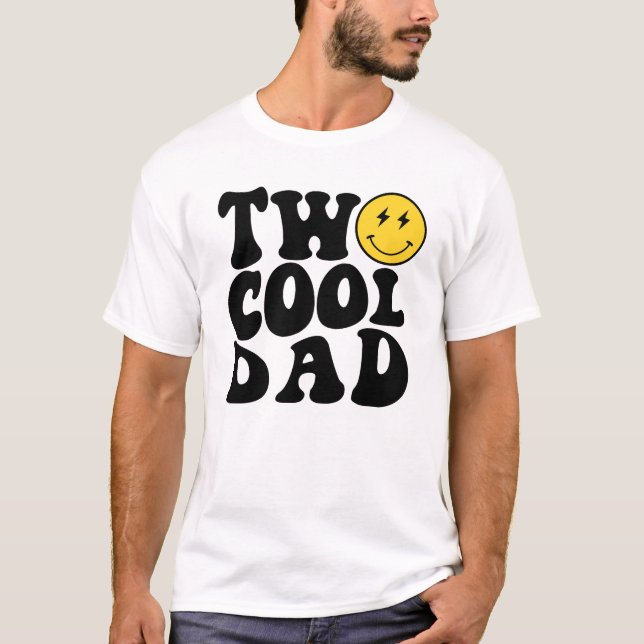 T-shirt Deux Cool papa qui correspondent Aiguille d'annive (Devant)