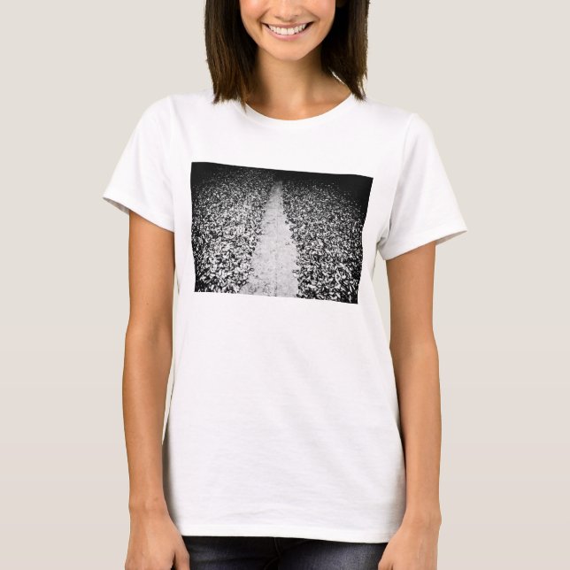 T-shirt deux côtés de cacao (Devant)