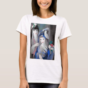 T-shirt Deux dame et une colombe, Marie Laurencin