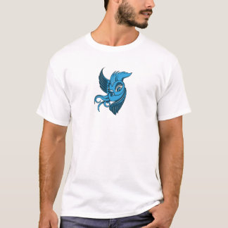 T-shirt Deux espiègles ont modifié la tonalité l'oiseau