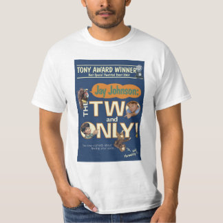 T-shirt Deux et seulement affiche